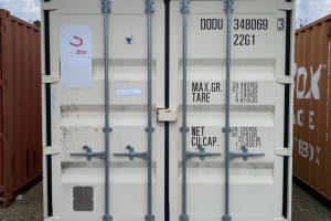 2013406dd w/ lock boxes | 20' double door shipping container (cargo worthy)