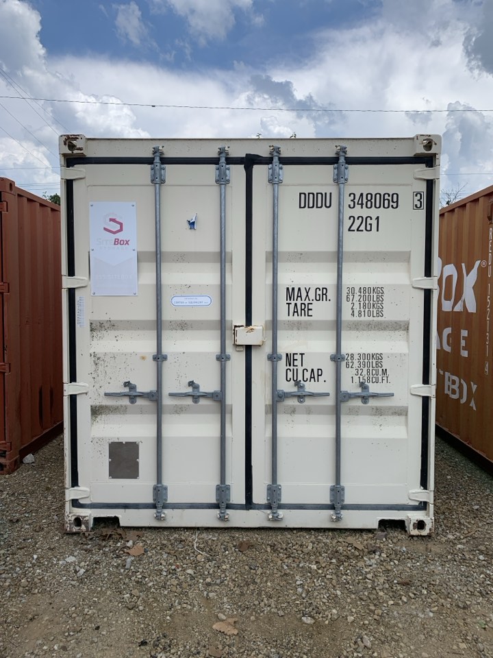 2013406dd w/ lock boxes | 20' double door shipping container (cargo worthy)