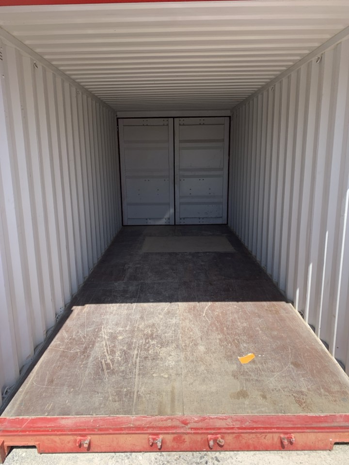 2013454dd w/ lock boxes | 20' double door shipping container (cargo worthy)