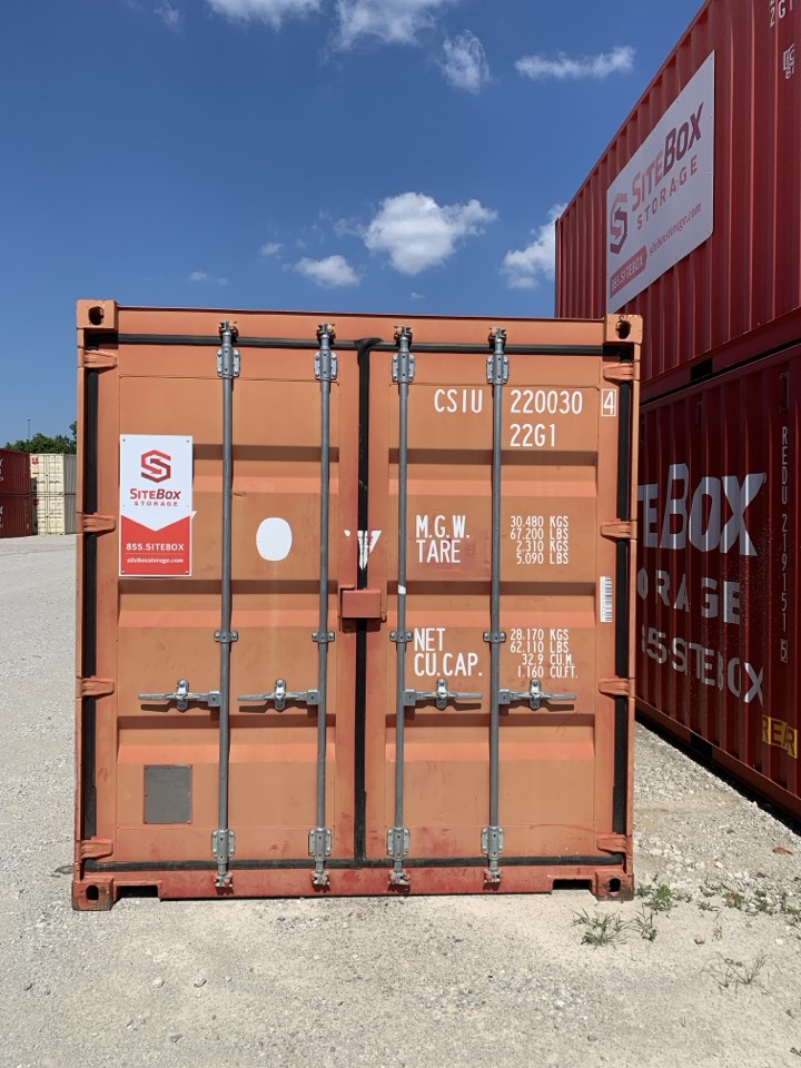 163462 w/ lock boxes | 20' double door shipping container (cargo worthy) (copy)