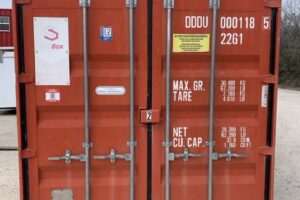 2013504dd w/ lock boxes | 20' shipping container (cargo worthy)