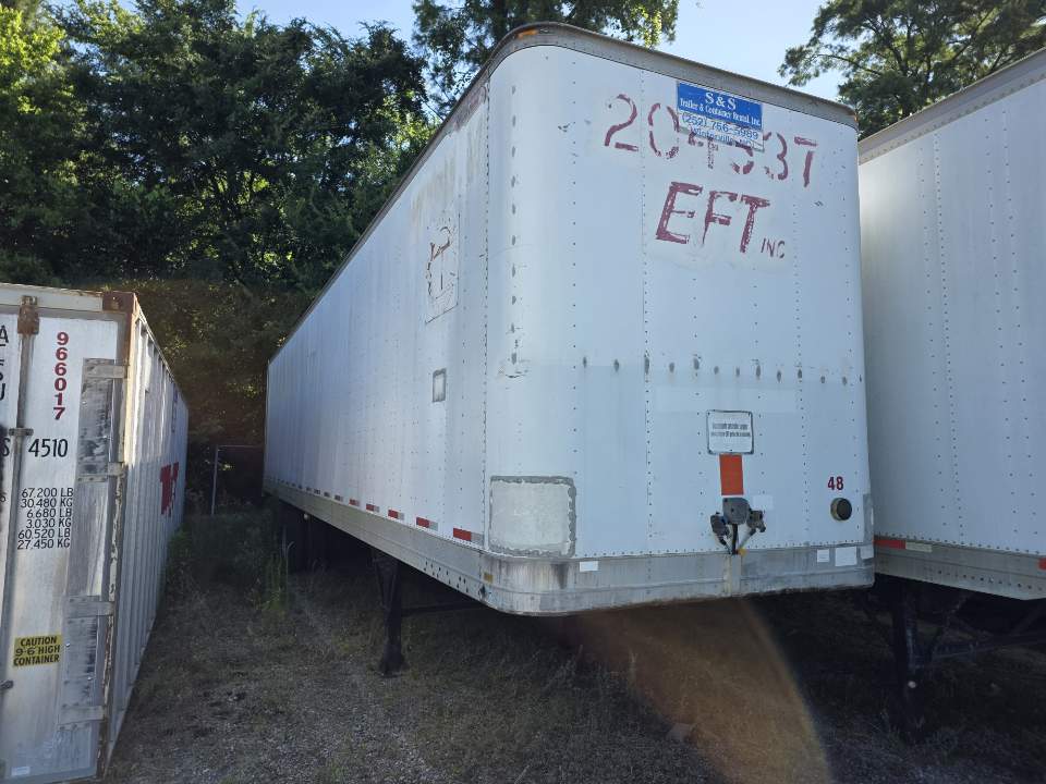 2072 | used 48' dry van trailer