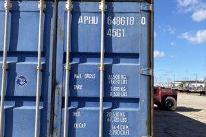 aphu648618 0 | 40' high cube shipping container (cargo worthy)