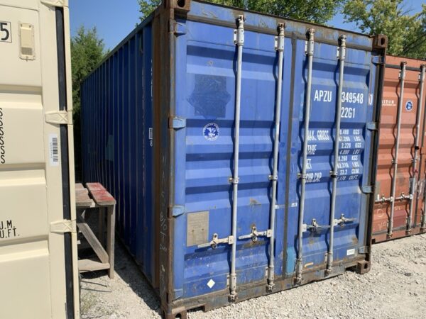 apzu349548 0 | 20' shipping container (cargo worthy)