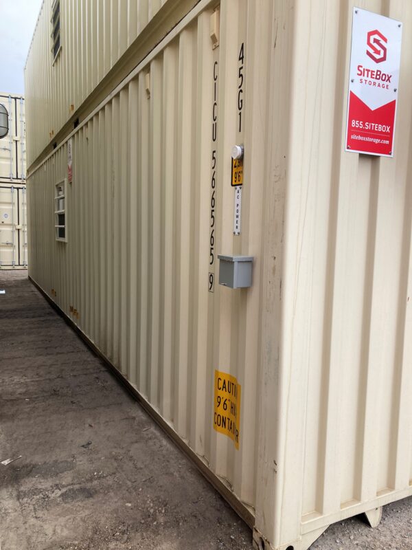 40' high cube portable storage office