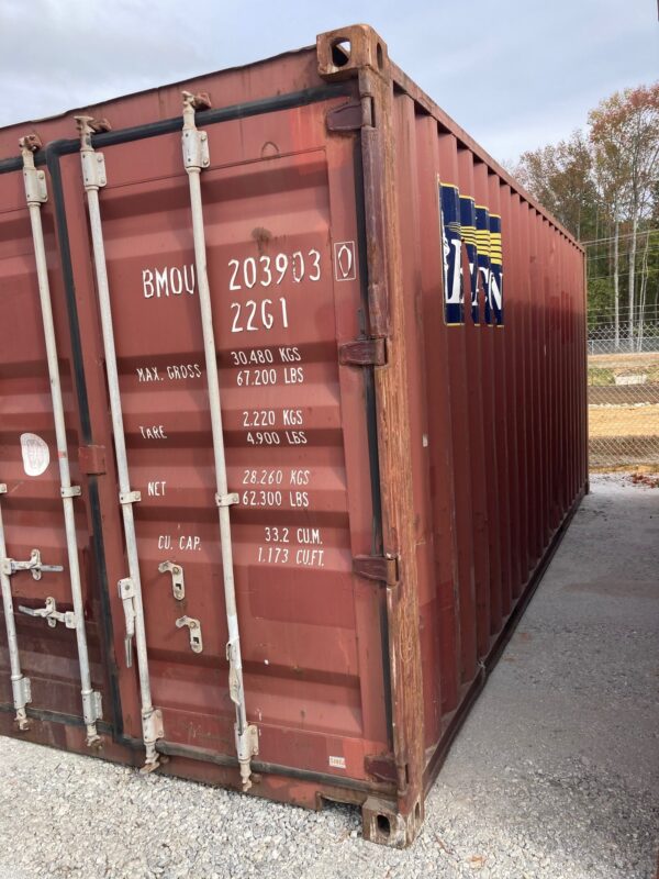 bmou 203903 0 | 20' shipping container (cargo worthy)