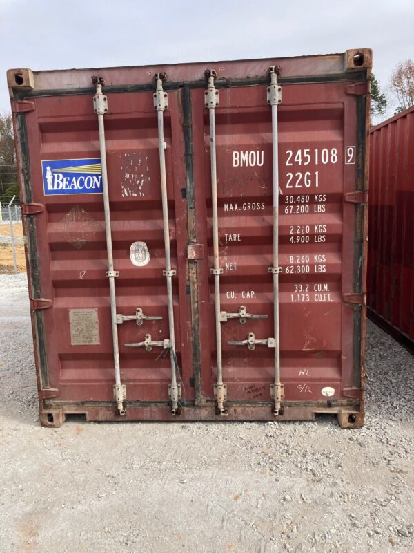 bmou 245108 9 | 20' shipping container (cargo worthy)