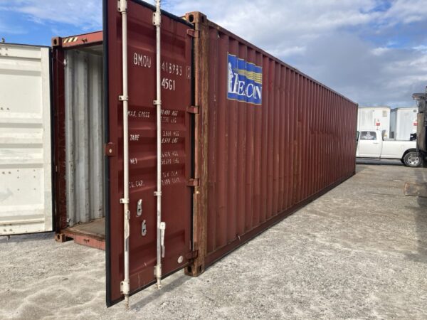 bmou 418983 0 | 40' high cube shipping container (cargo worthy)