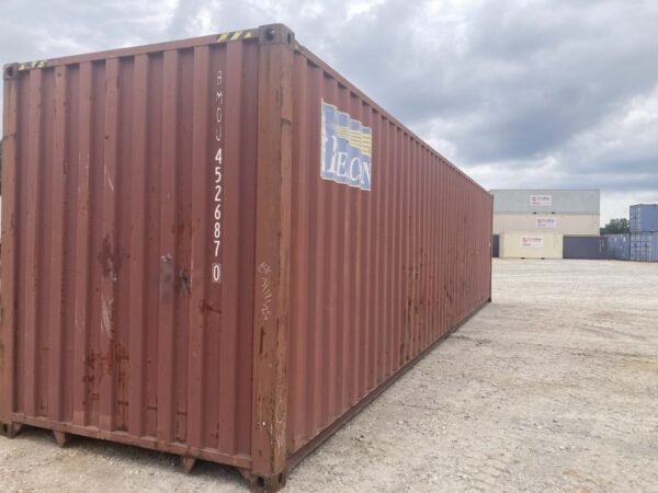 bmou 452687 0 | 40' high cube shipping container (cargo worthy)