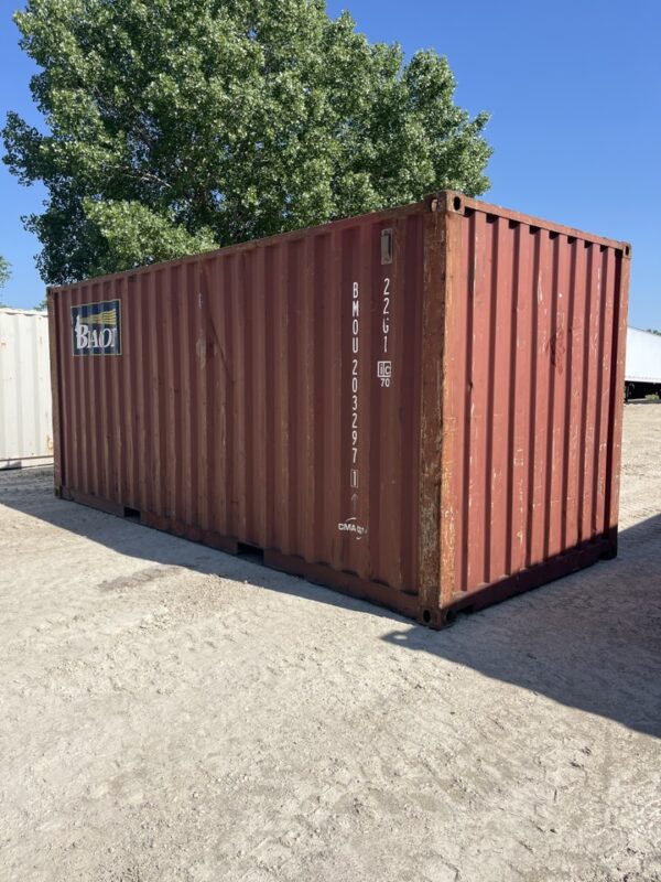 bmou203297 1 | 20' shipping container (cargo worthy)