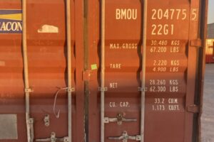 bmou204775 5 | 20' shipping container (cargo worthy)