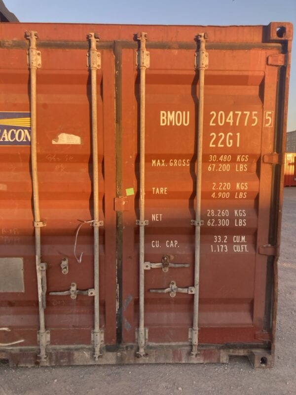 bmou204775 5 | 20' shipping container (cargo worthy)