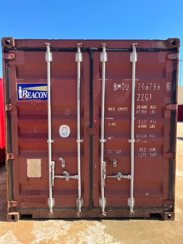 bmou206286 8 | 20' container (cargo worthy)