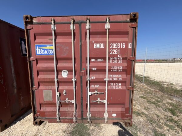 bmou209316 0 | 20' shipping container (cargo worthy)