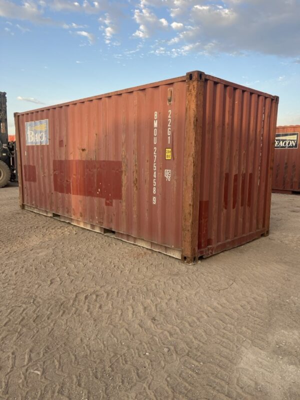 bmou275458 9 | 20' shipping container (cargo worthy)