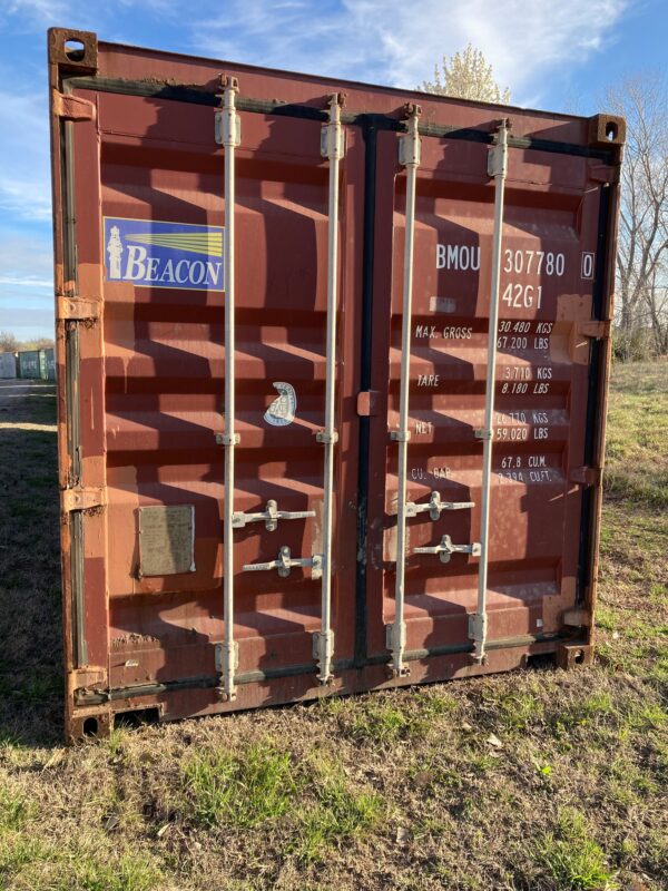 bmou307780 0 40' storage unit (cargo worthy)