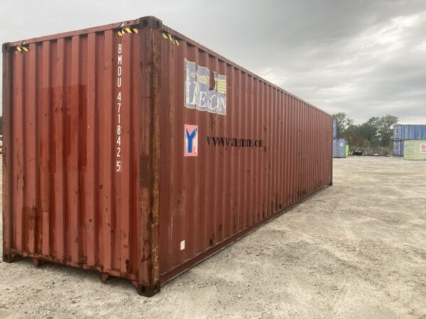 bmou 471842 5 | 40' high cube shipping container (cargo worthy)