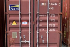 bmou537449 5 | 40' high cube shipping container (cargo worthy)