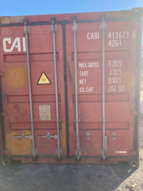 caiu 413673 8 | 40' shipping container (cargo worthy)