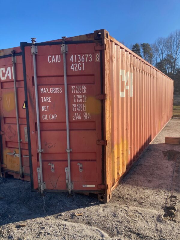 caiu 413673 8 | 40' shipping container (cargo worthy)