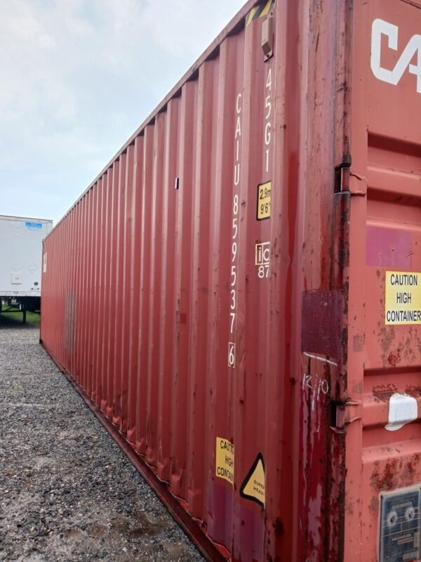 caiu 859537 6 | 40' high cube container (cargo worthy)