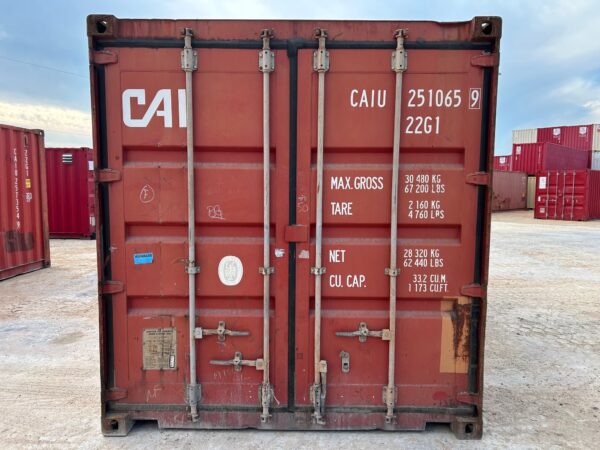 caiu251065 9 | 20' shipping container (cargo worthy)