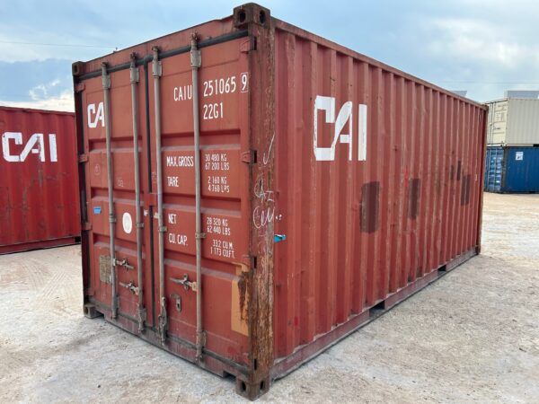 caiu251065 9 | 20' shipping container (cargo worthy)