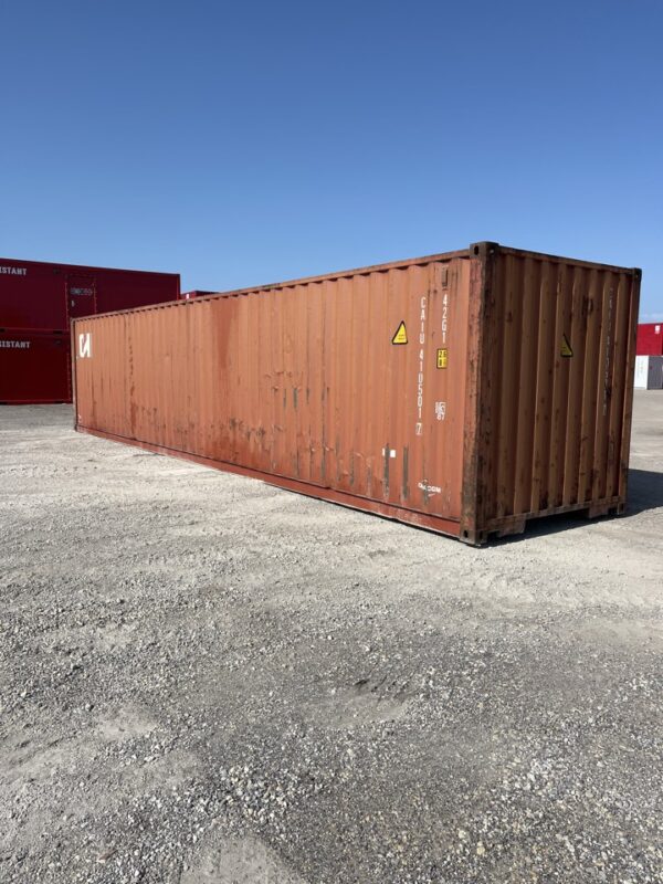 caiu410501 7 40' container (cargo worthy)
