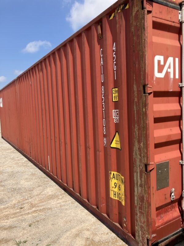 caiu853108 9 | 40' high cube shipping container (cargo worthy)
