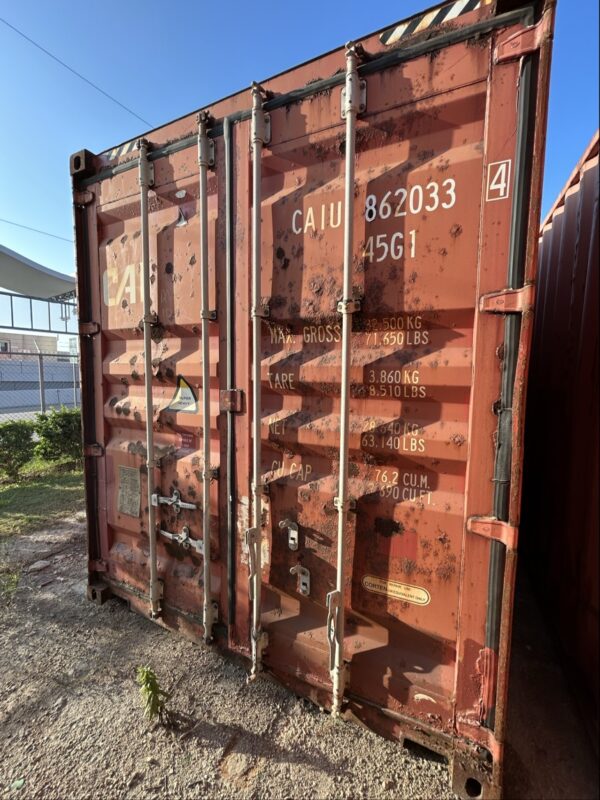 caiu862033 4 | 40' high cube shipping container (cargo worthy)