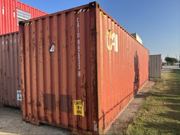 caiu862033 4 | 40' high cube shipping container (cargo worthy)