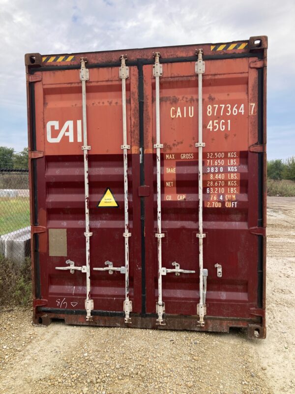 caiu877364 7 | 40' high cube shipping container (cargo worthy)