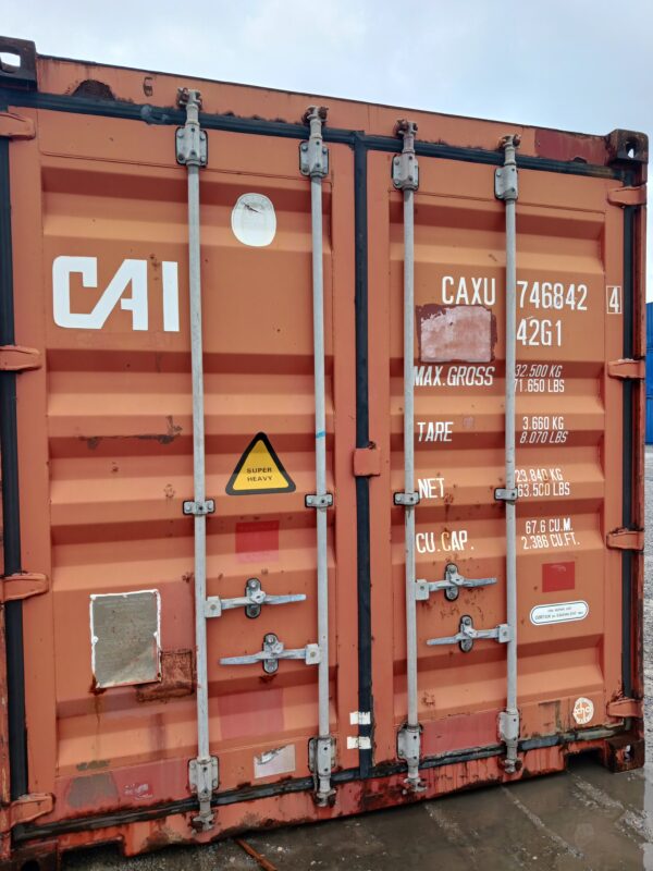 caxu 746842 4 | 40' container (cargo worthy)