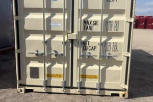 cddu904211 6 w/ lock box | 20′ double door, shipping container (iicl)