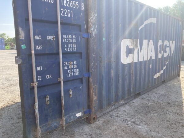 cmau 182655 8 | 20' shipping container (cargo worthy)
