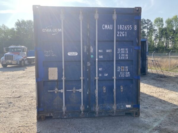 cmau 182655 8 | 20' shipping container (cargo worthy)