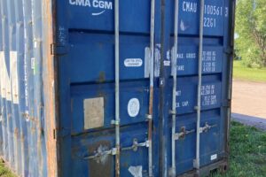 cmau176512 8 20' container (cargo worthy) (copy)