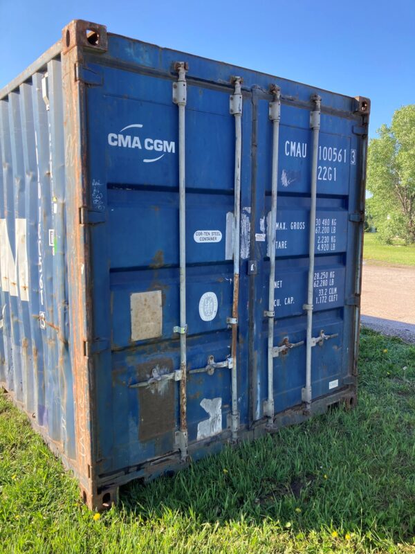 cmau176512 8 20' container (cargo worthy) (copy)