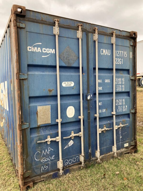 cmau127715 0 | 20' shipping container (cargo worthy)