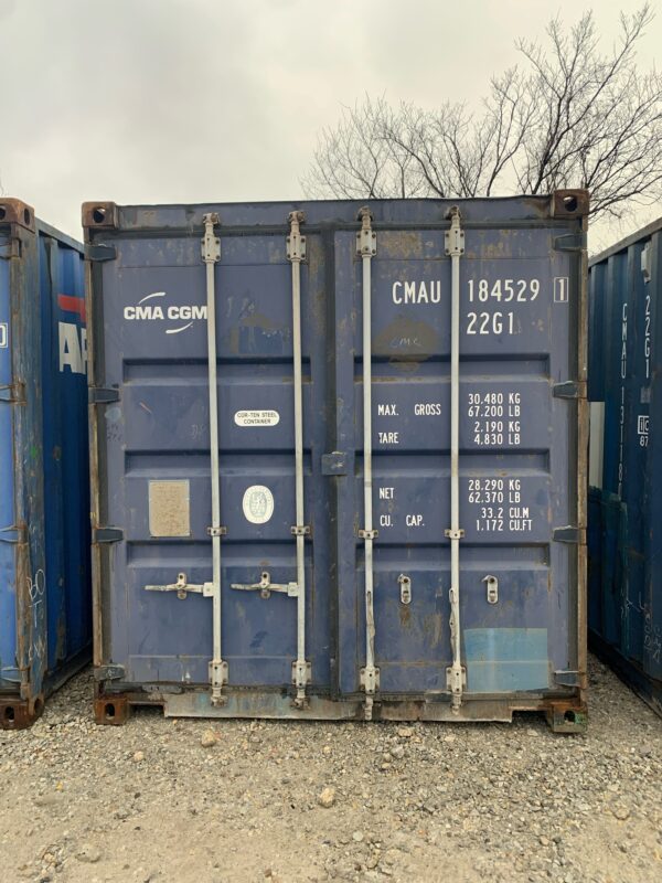 cmau131180 3 20' container (cargo worthy) (copy)