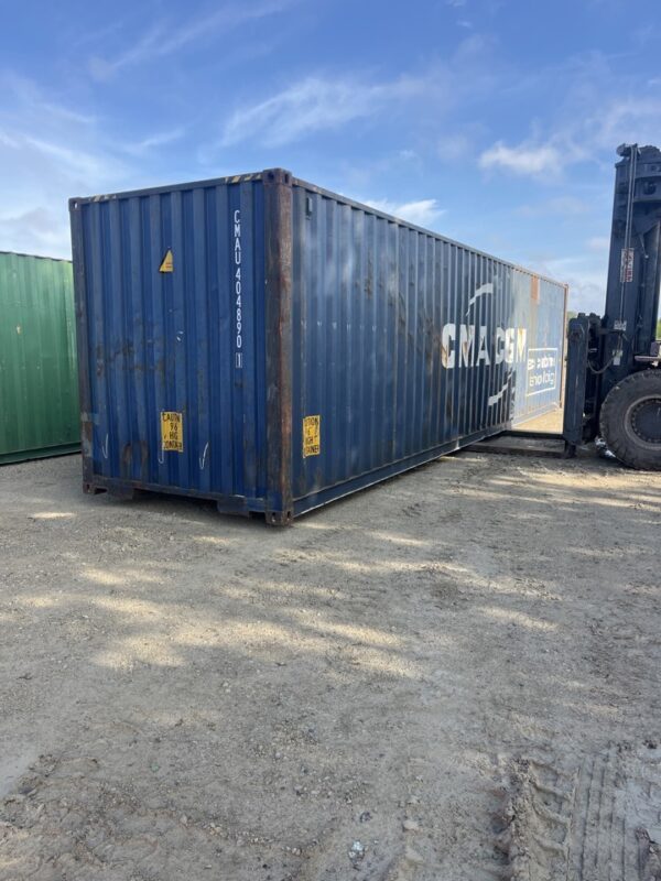 cmau404890 1 | 40' high cube shipping container (cargo worthy)