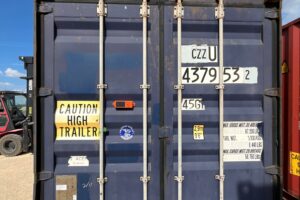 czzu437953 2 | 40' high cube shipping container (cargo worthy)