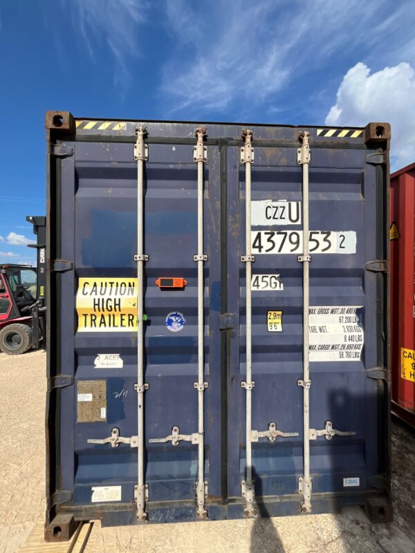 czzu437953 2 | 40' high cube shipping container (cargo worthy)