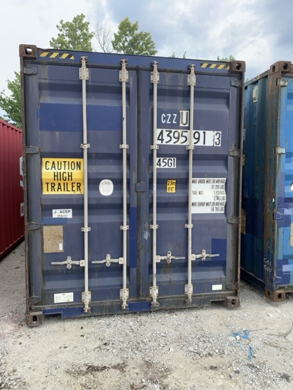 czzu439591 3 | 40' high cube shipping container (cargo worthy)
