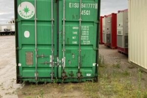 eisu941777 8 40' high cube storage unit (cargo worthy)