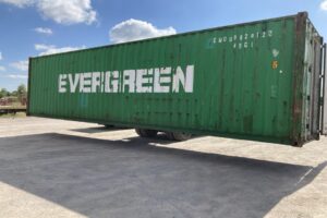 emcu982812 2 40' high cube storage unit (cargo worthy)