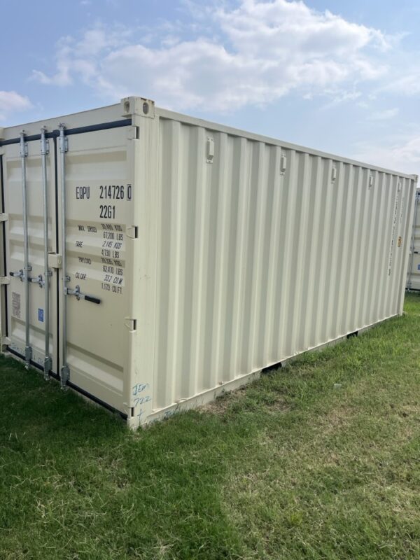 eqpu214726 0 w/ lock box | 20' shipping container (one trip)