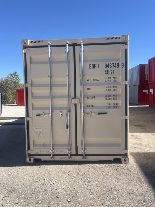 eqpu644181 6 w/ lock box | 40' high cube shipping container (one trip) (copy)