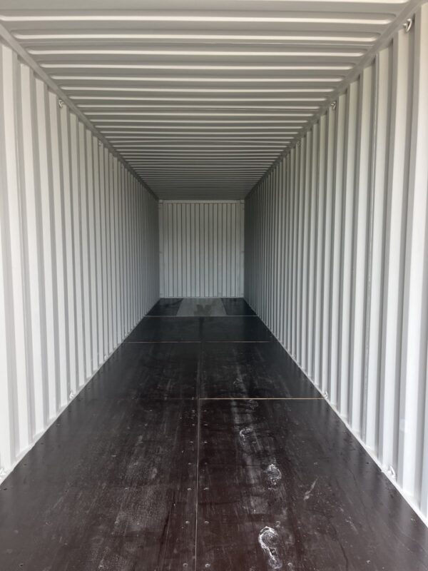 eqpu644181 6 w/ lock box | 40' high cube shipping container (one trip)