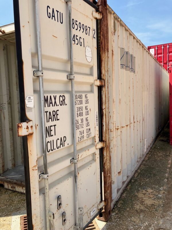 gatu859987 2 | 40' high cube storage container (cargo worthy)